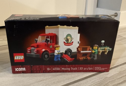 Lego icons moving truck - icons,