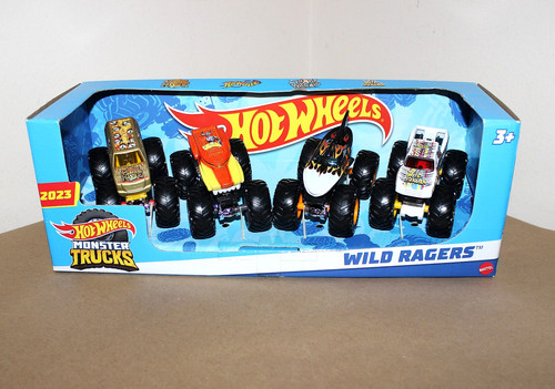 Hot wheels monster truck - monster, box